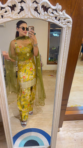 Printed farshi salwar